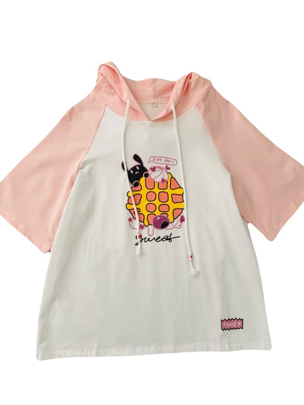 Waffles bunny cotton t-shirt